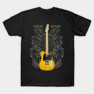 legend electric guitar honor member T-Shirt